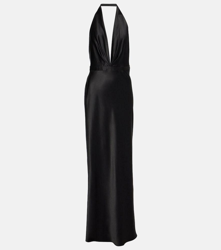 nili lotan essy silk charmeuse gown