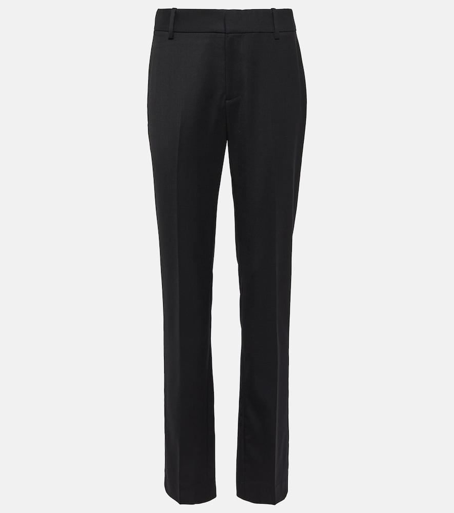 nili lotan evan wool straight pants