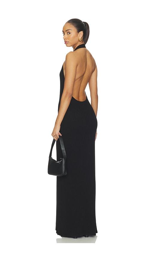nili lotan ivenka dress in black. - size l (also in s, m)