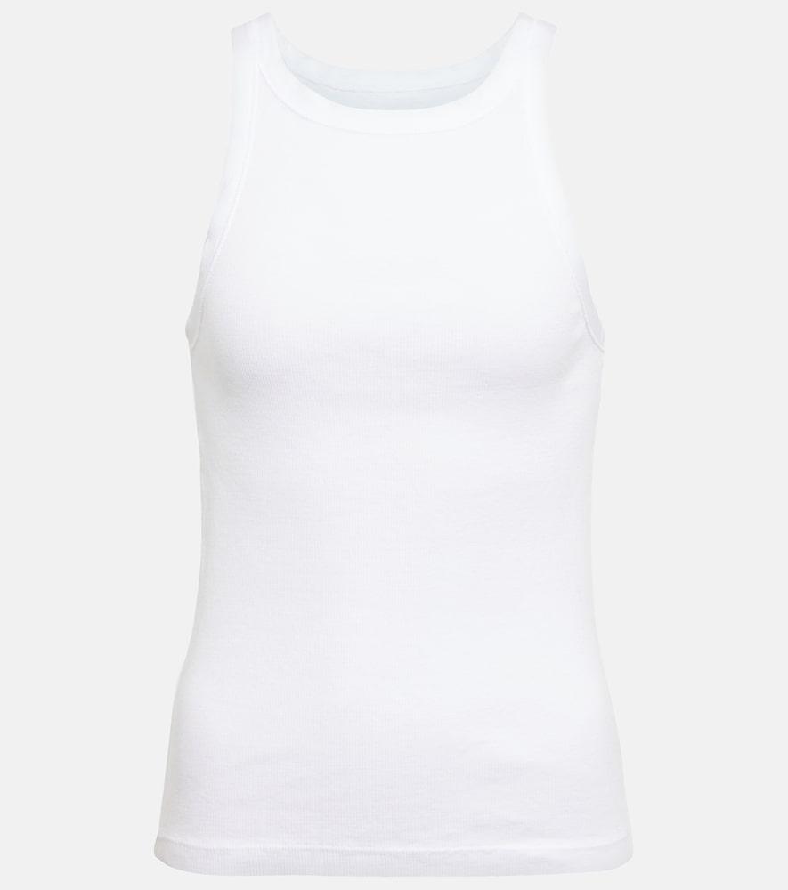 nili lotan jennifer rib-knit tank top