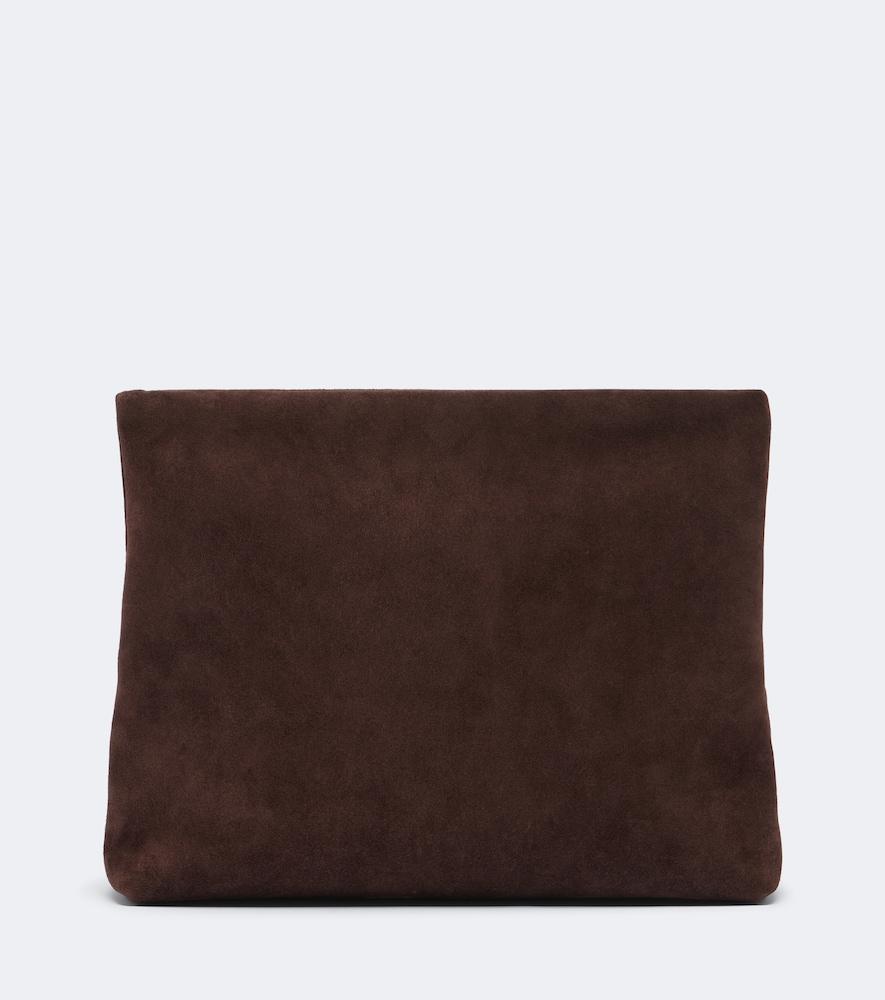 nili lotan jerry suede clutch