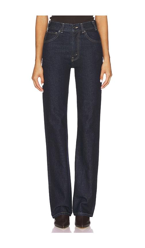 nili lotan joan straight leg in blue. - size 24 (also in 25, 26, 27, 29)
