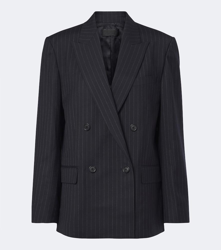 nili lotan leston pinstriped wool blazer