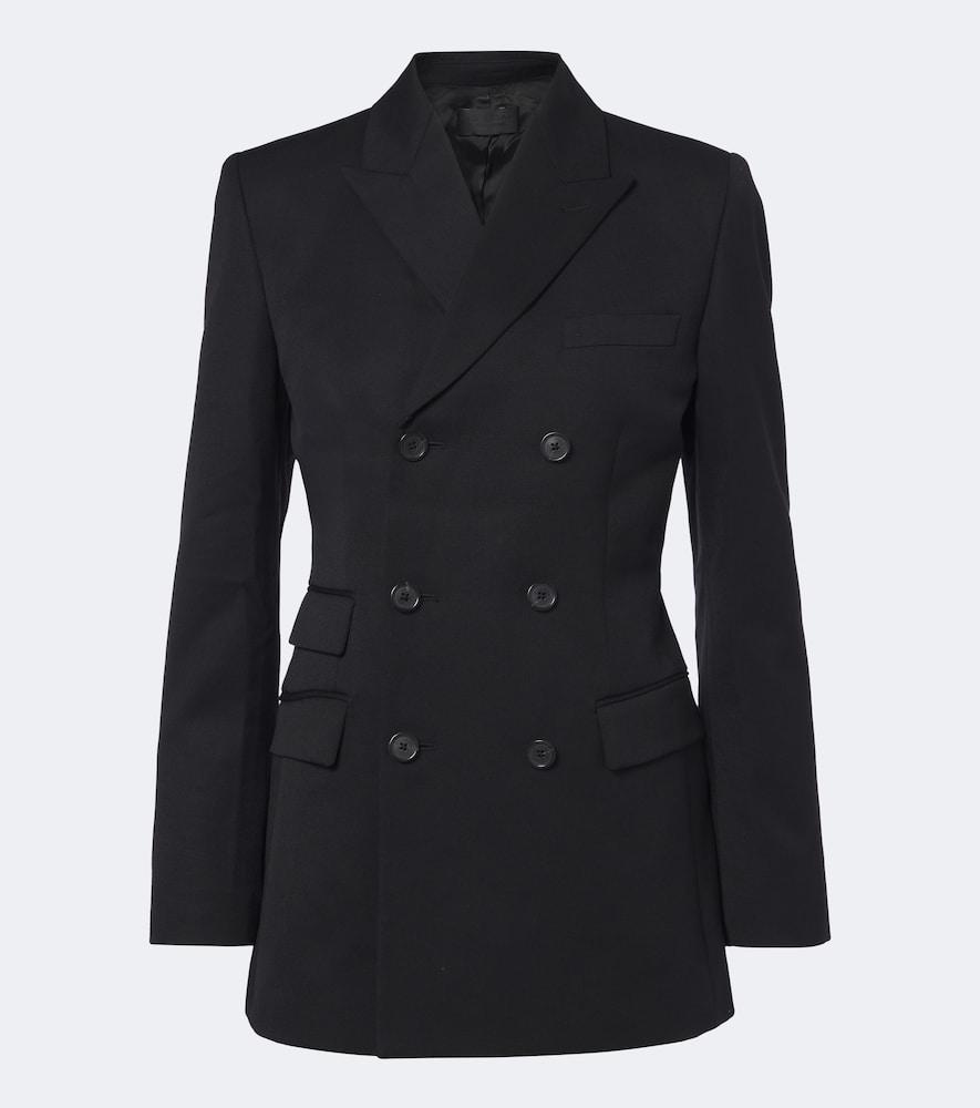 nili lotan noah double-breasted virgin wool blazer