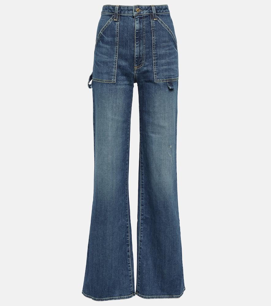 nili lotan quentin wide-leg jeans