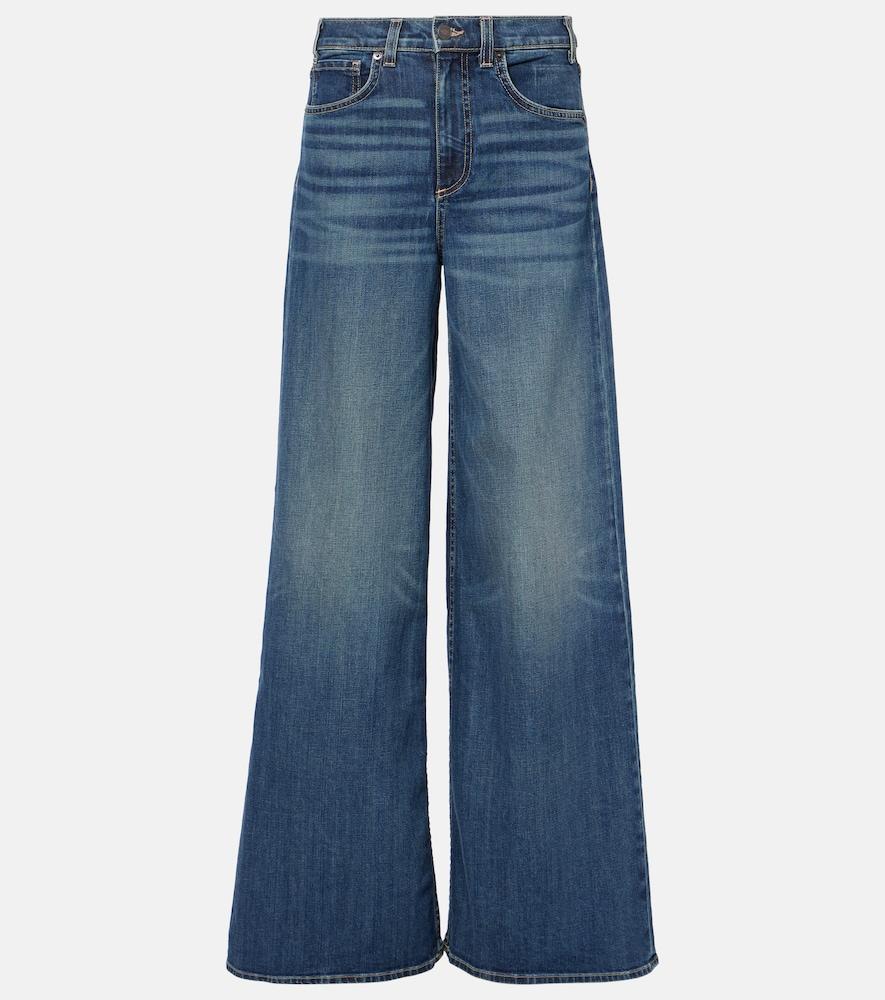 nili lotan rolland mid-rise wide-leg jeans