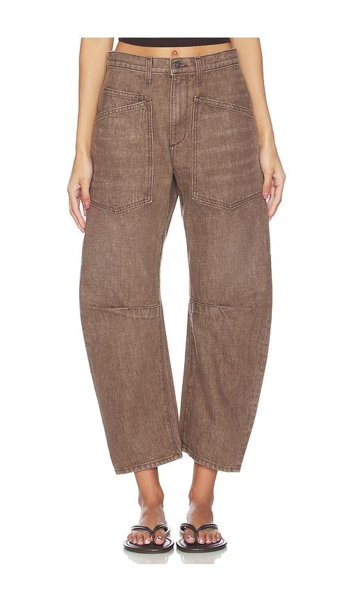 nili lotan shon jean in brown. - size 25 (also in 26, 28)