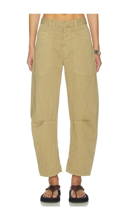 nili lotan shon pant in green. - size 4 (also in 6)