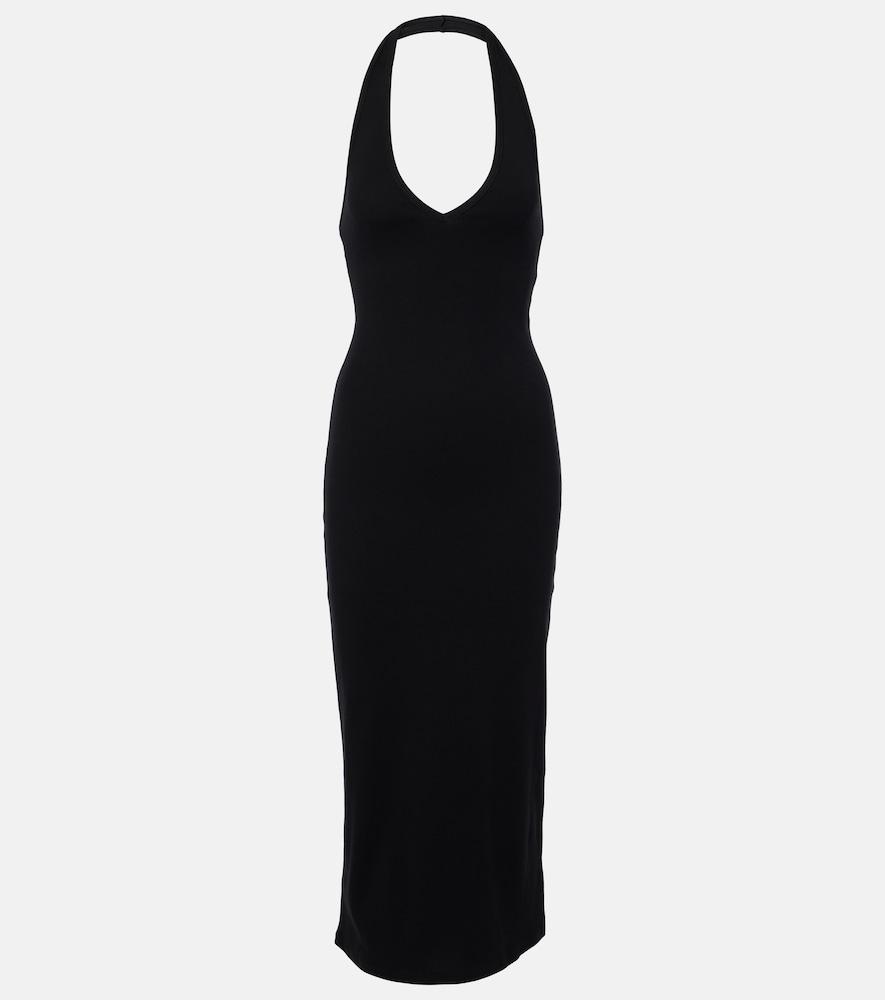 nili lotan stevie cotton jersey midi dress