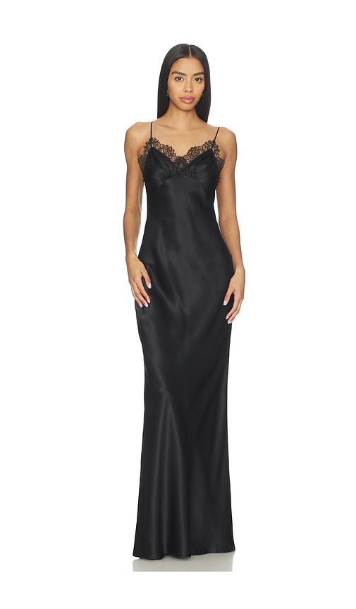 nili lotan sylas dress in black. - size 2 (also in 4, 6, 8)