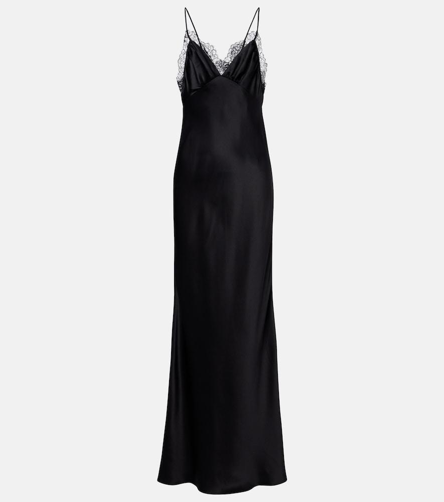 nili lotan sylas silk satin gown