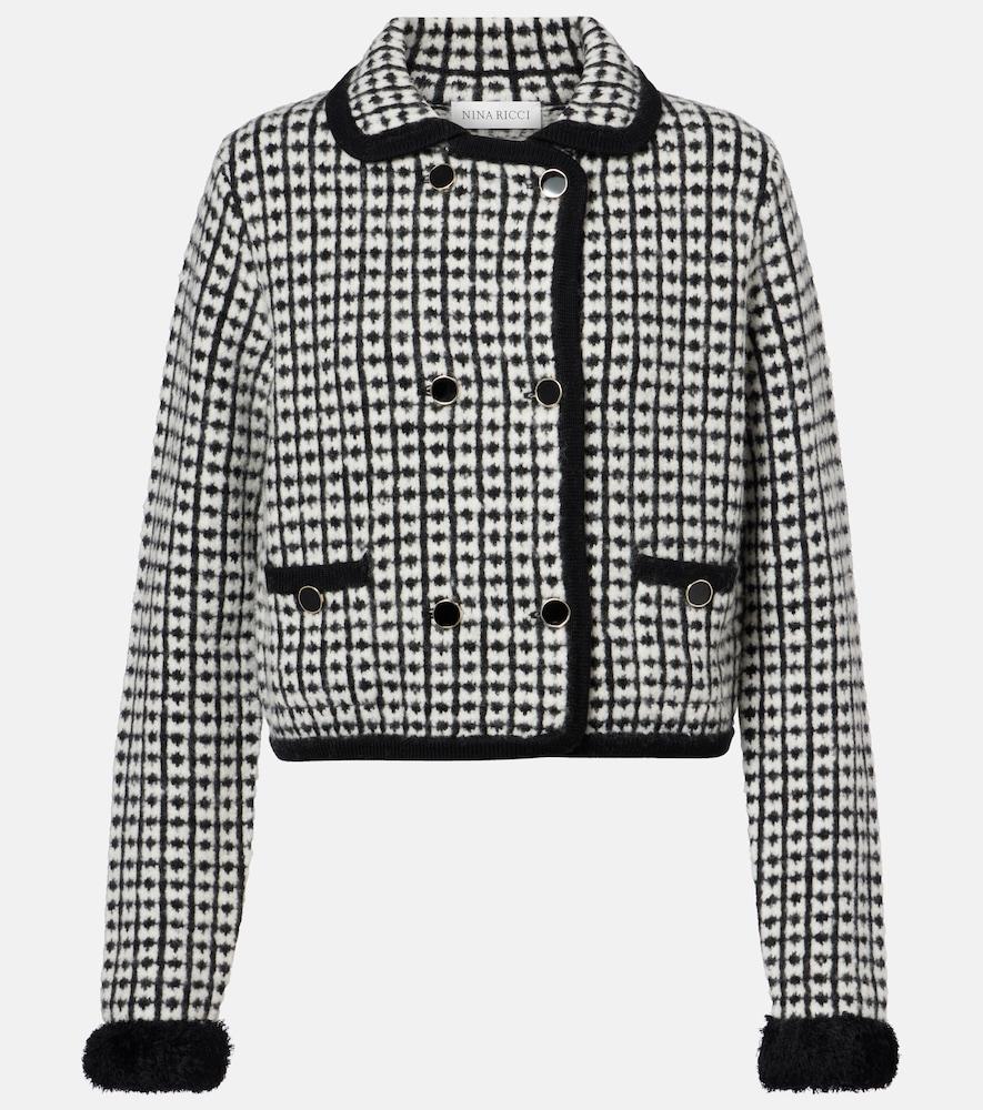 nina ricci wool-blend cardigan