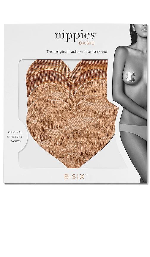 nippies nippies hearts patch of freedom in beige. - size b (also in c)
