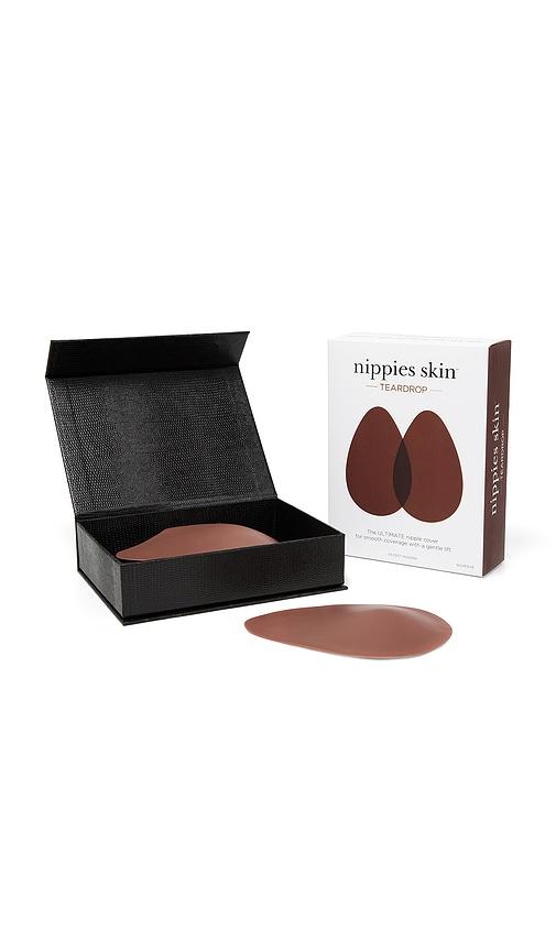 nippies nippies skin teardrops in brown.