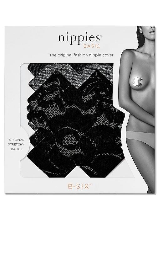 nippies nippies x patch in black. - size b (also in c)
