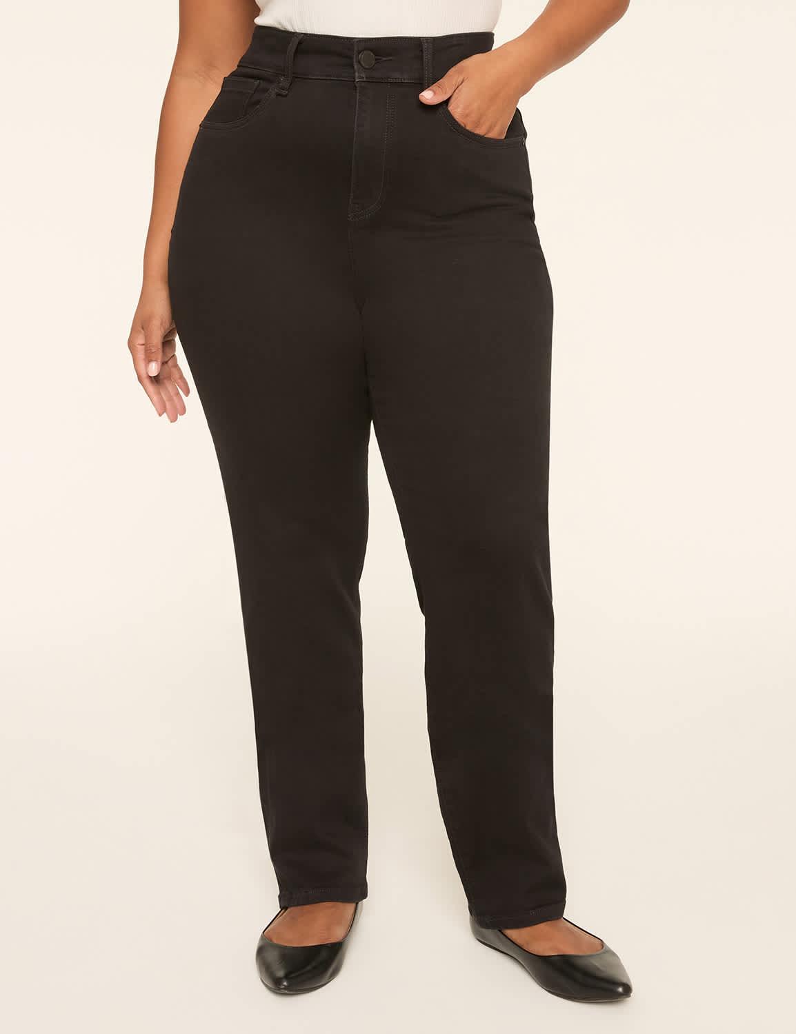 no-gap curvy fit straight leg jean