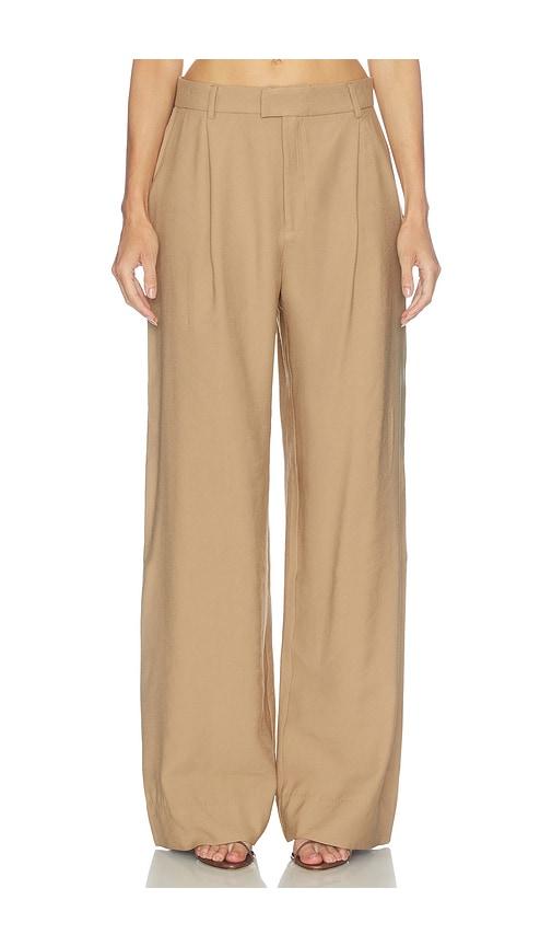 nonchalant label alexis trouser in beige. - size l (also in s)