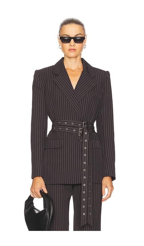 nonchalant label axel blazer in grey. - size l (also in m, xl)
