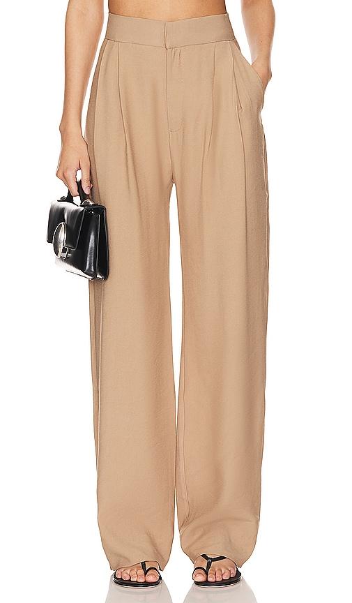 nonchalant label fallon pant in tan. - size m (also in xs, s, l, xl)