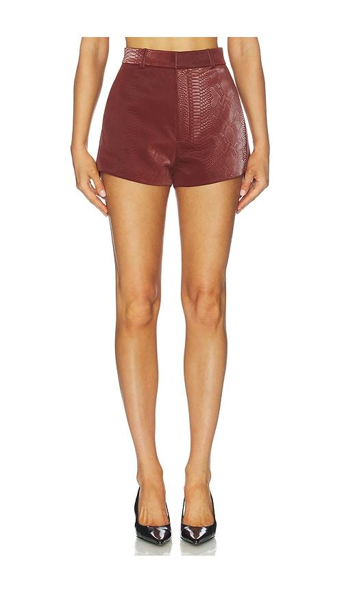 nonchalant label henri short in brick. - size l (also in s)
