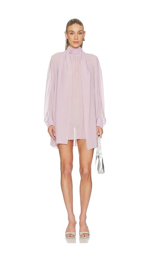 nonchalant label leonie dress in lavender. - size s (also in xs)