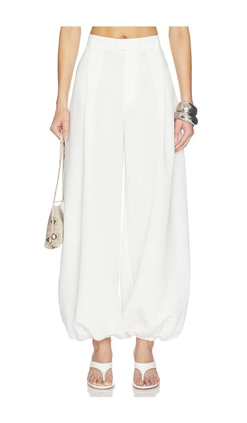 nonchalant label lexi pant in white. - size l (also in xs, s, m)