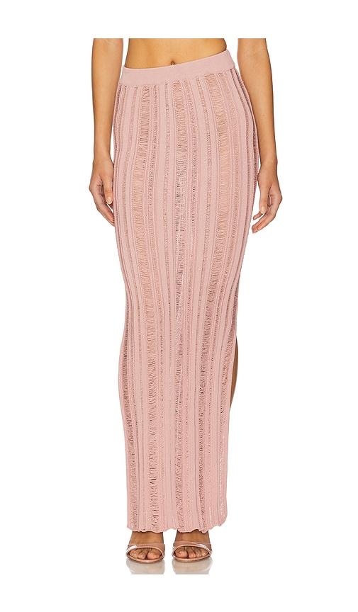 nonchalant label lilia skirt in pink. - size m (also in xs)