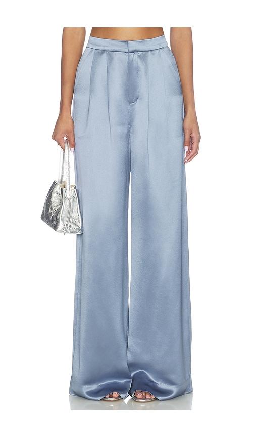 nonchalant label paris pant in blue. - size l (also in m, s, xs)