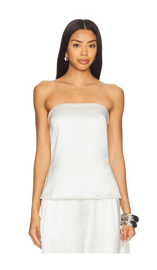 nonchalant label veronica top in grey. - size l (also in s, m, xl)