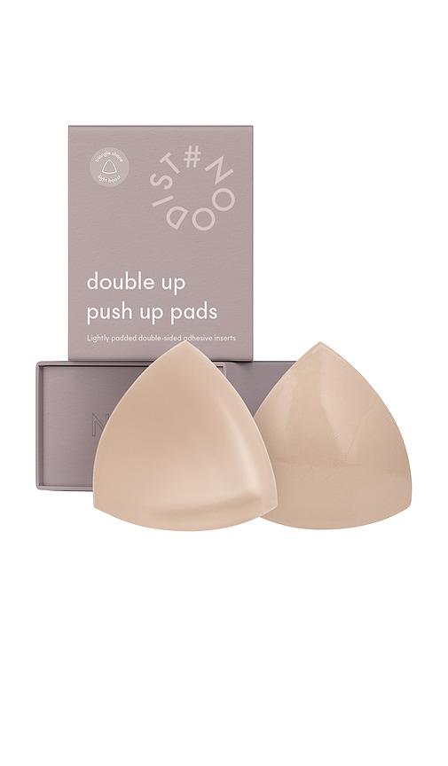 nood double up double sided adhesive pads in nude. - size a-b (also in b-c, c-d)