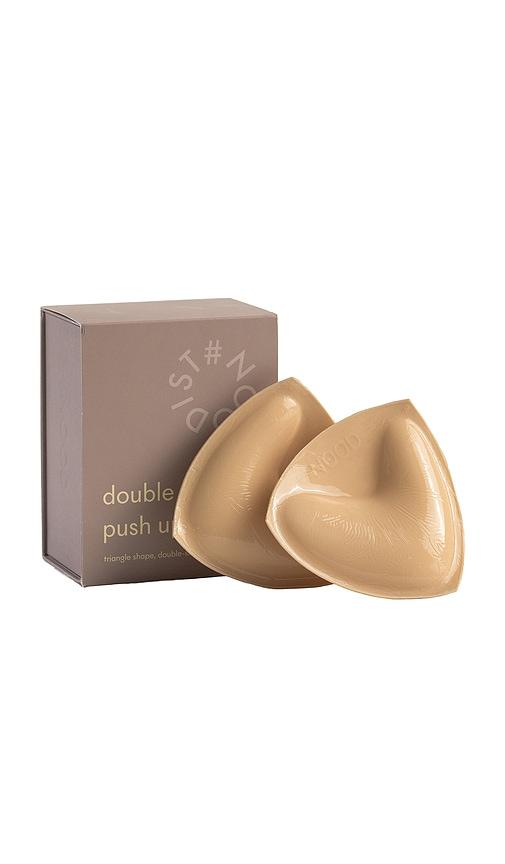 nood double up triangle inserts in nude. - size a (also in b, c, d)