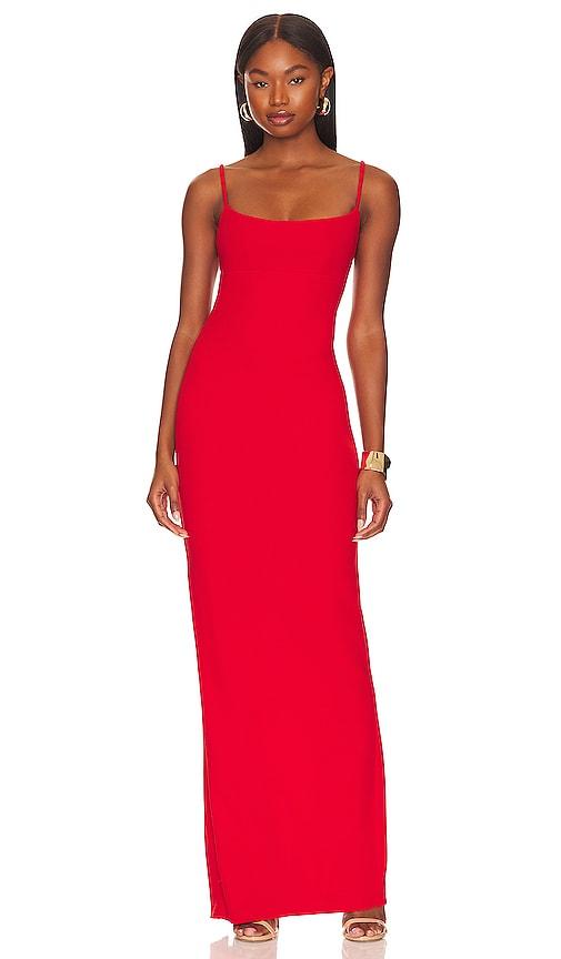 nookie bailey gown in red. - size l (also in s, xl)