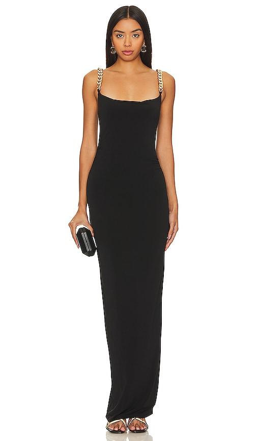 nookie captivate gown in black. - size s (also in m)
