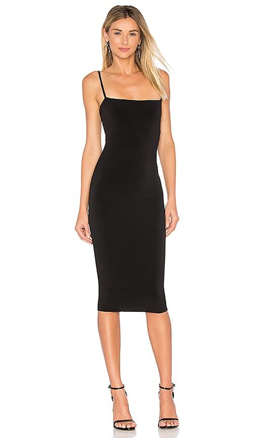nookie charlize midi dress in black. - size s (also in xs, xl)