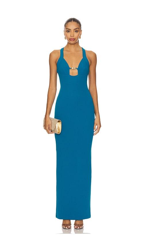 nookie charm gown in blue. - size m (also in xl)