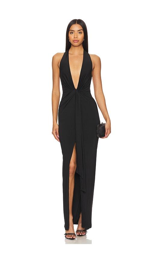 nookie legacy gown in black. - size m (also in l, s, xl)