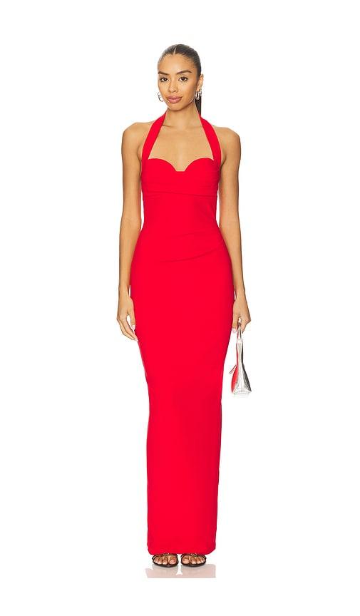 nookie lottie gown in red. - size l (also in xs)