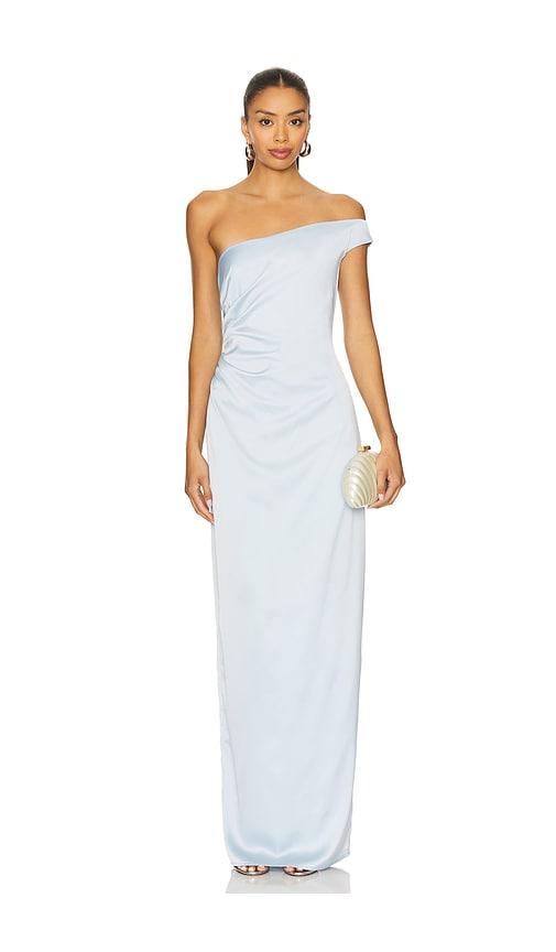 nookie pallisade gown in baby blue. - size l (also in m)