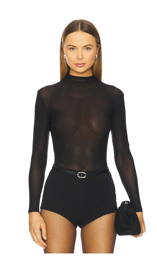 nookie saint bodysuit in black. - size xl (also in xs)