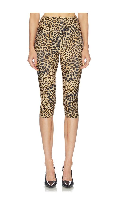 norma kamali capri legging in multi. - size m (also in s)