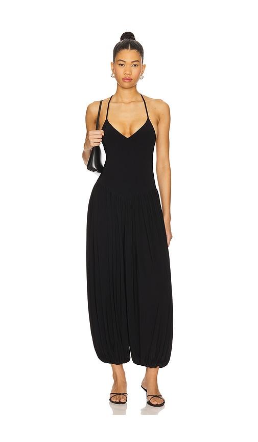 norma kamali kenny jumpsuit in black. - size l (also in xs, s, m, xl)