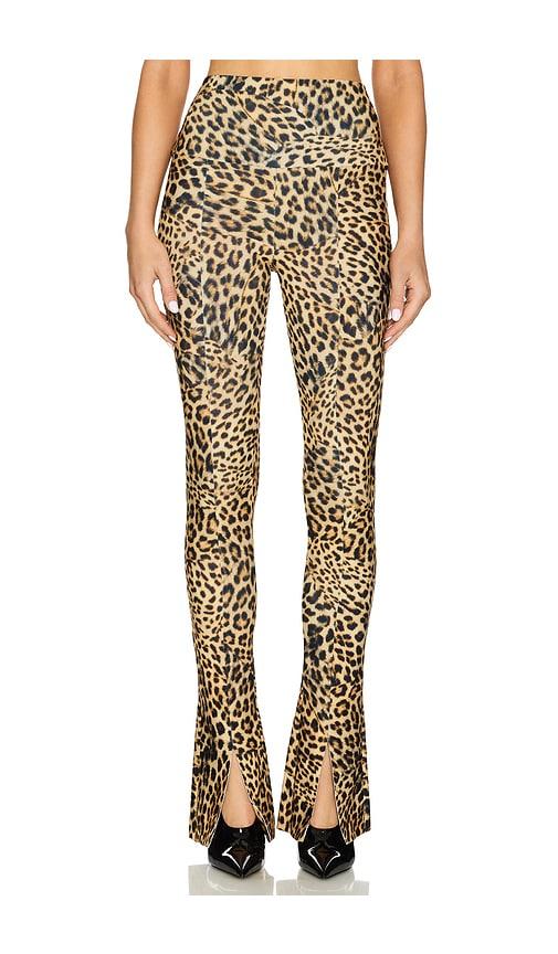 norma kamali spat legging in brown. - size m (also in xs, s)