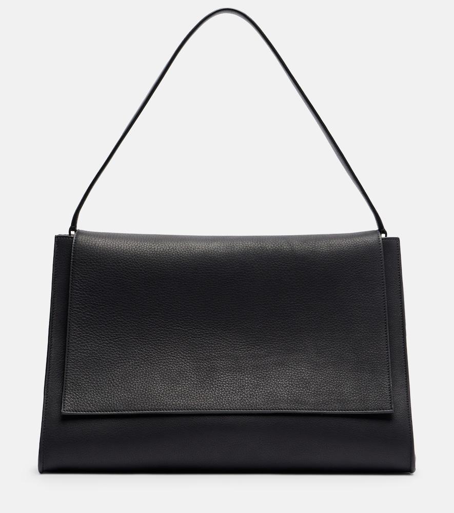 nour hammour amal leather shoulder bag