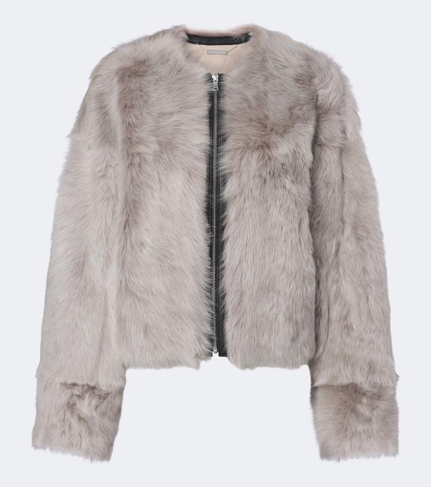 nour hammour dianne shearling jacket