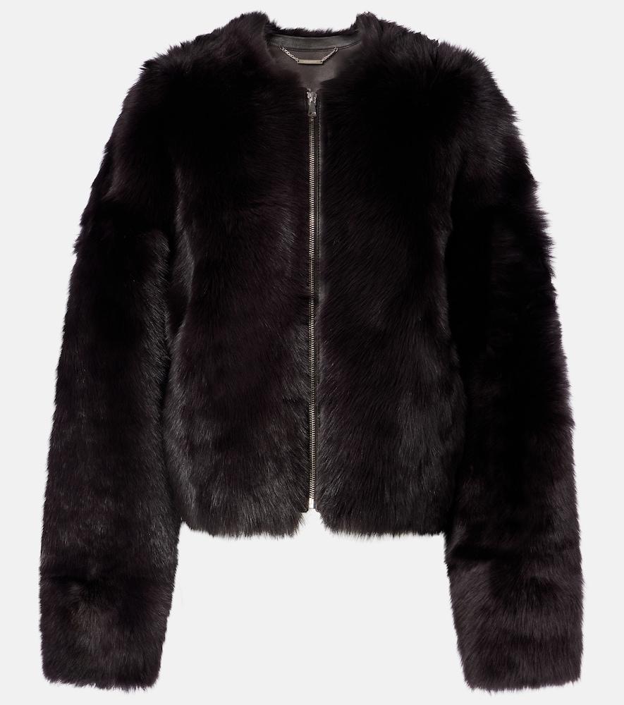 nour hammour dianne shearling jacket