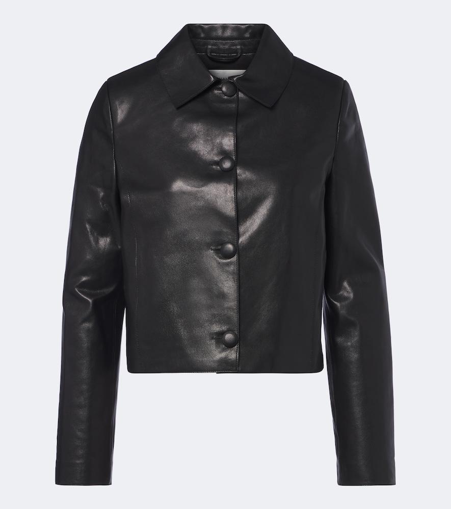 nour hammour hadley leather jacket