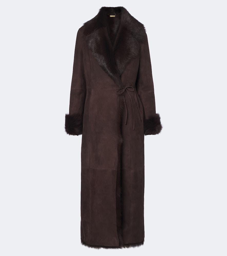 nour hammour joni shearling jacket
