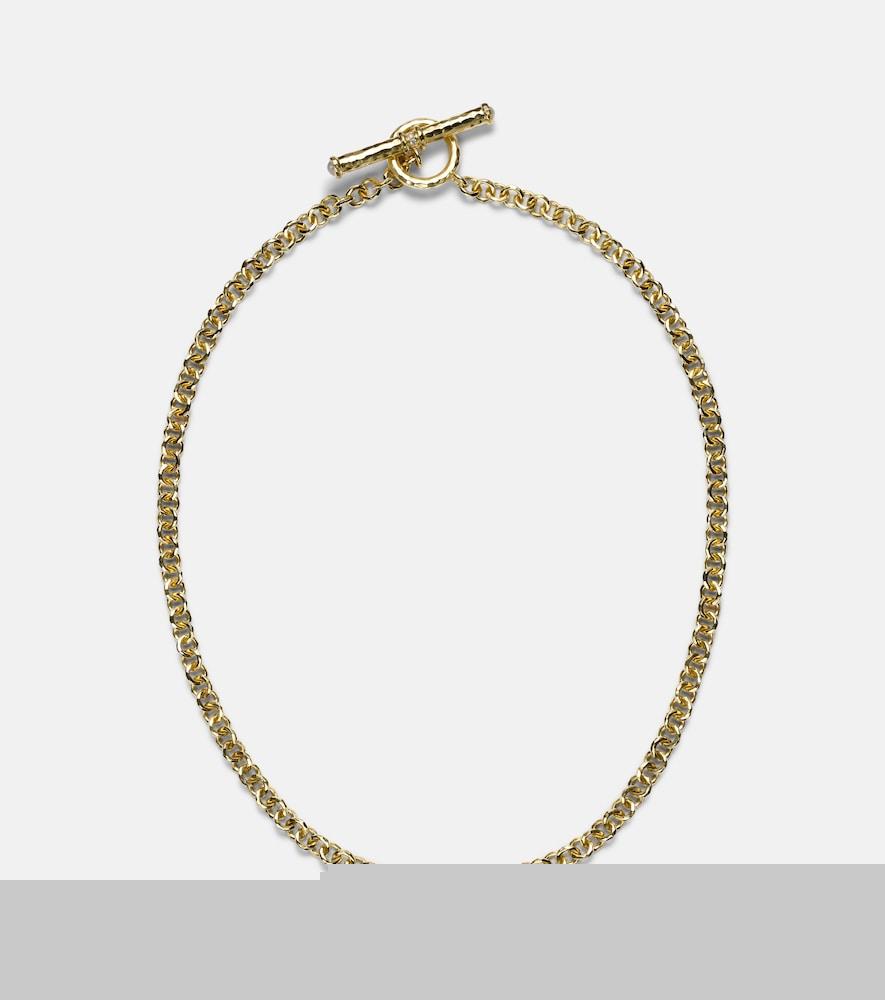 octavia elizabeth the lower coast 18kt gold chain necklace with diamonds and pearls