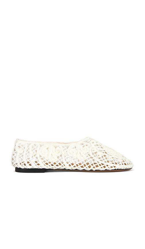 odissi iris flat in white. - size 36 (also in 37, 38, 39, 40, 41)