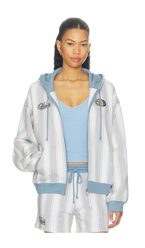 off season femme zip up hoodie in blue. - size m (also in xs, s)